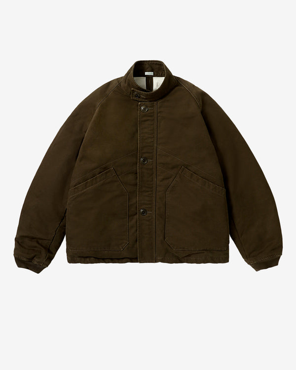 A.Presse - Men's Vintage British Royal Navy Jacket - (Olive)