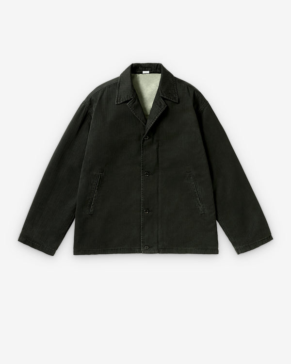 A.Presse - Men's US Navy N-4 Deck Jacket - (Black)