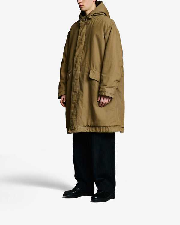 A.Presse - Men's Vintage Wash US Navy Deck Jacket - (Beige)