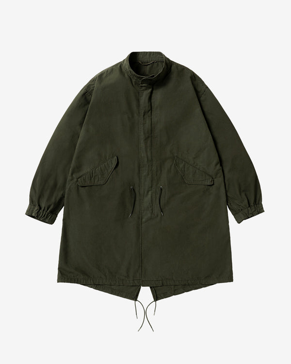 A.Presse - Men's Vintage Wash M-65 Field Parka - (Olive)