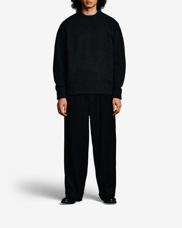 A.Presse - Men's Pullover Sweater - (Charcoal)