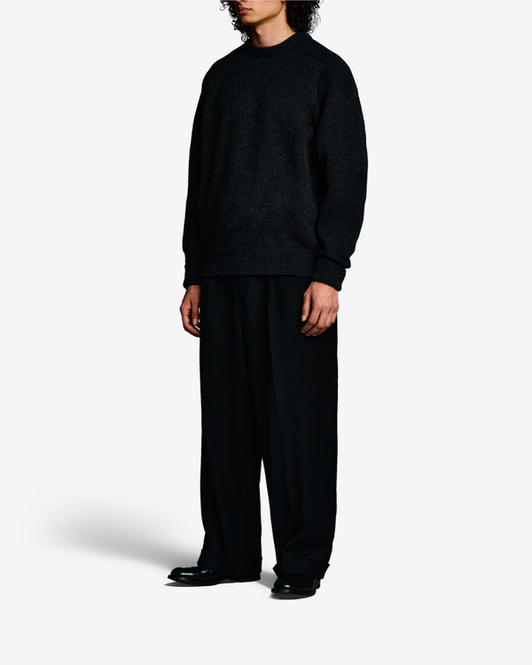 A.Presse - Men's Pullover Sweater - (Charcoal)