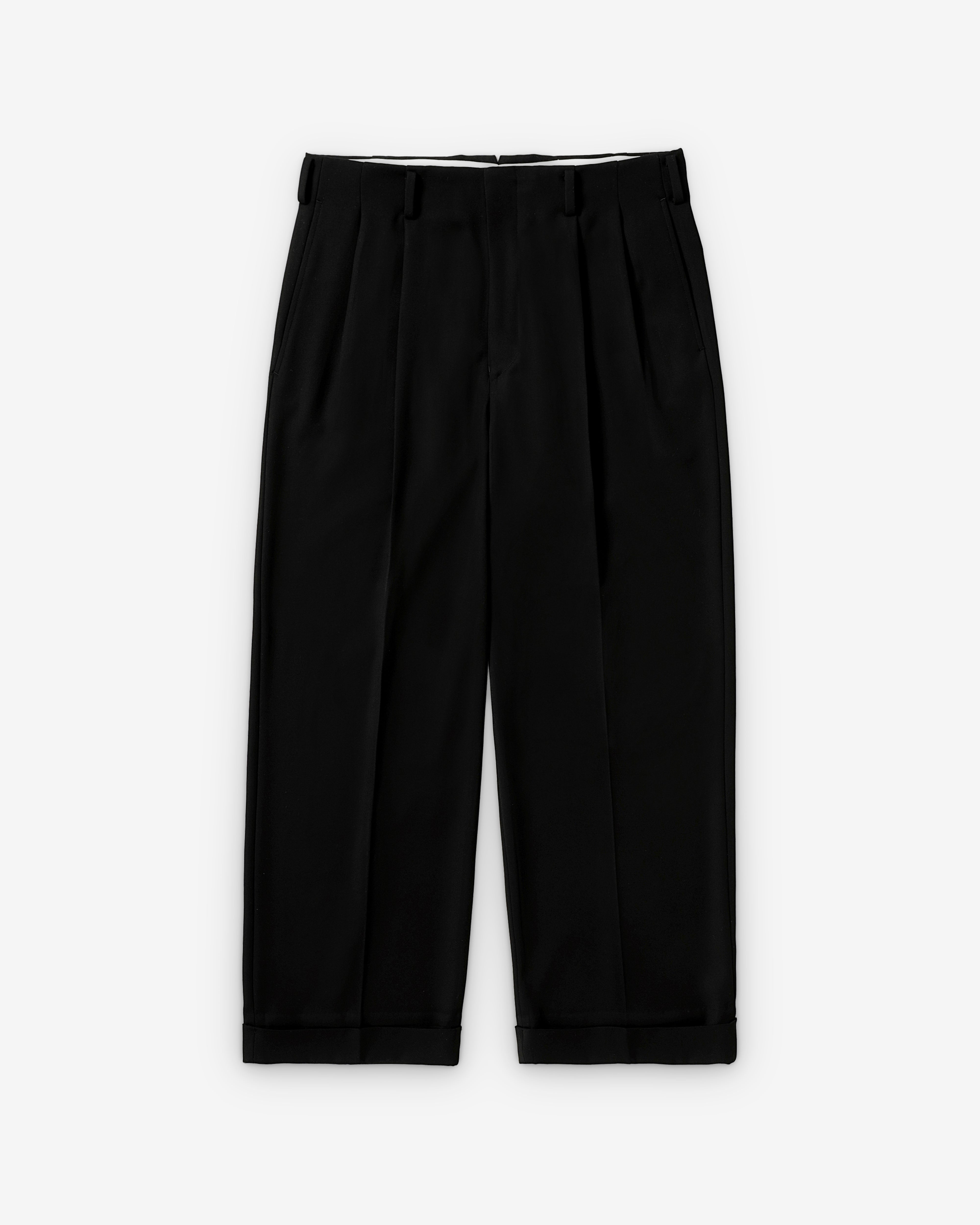 A.PRESSE 22SS Wide Tapered Trousers サイズ3 A.Presse: Men's Wide Tapered Trousers (Black) | DSMNY E-SHOP