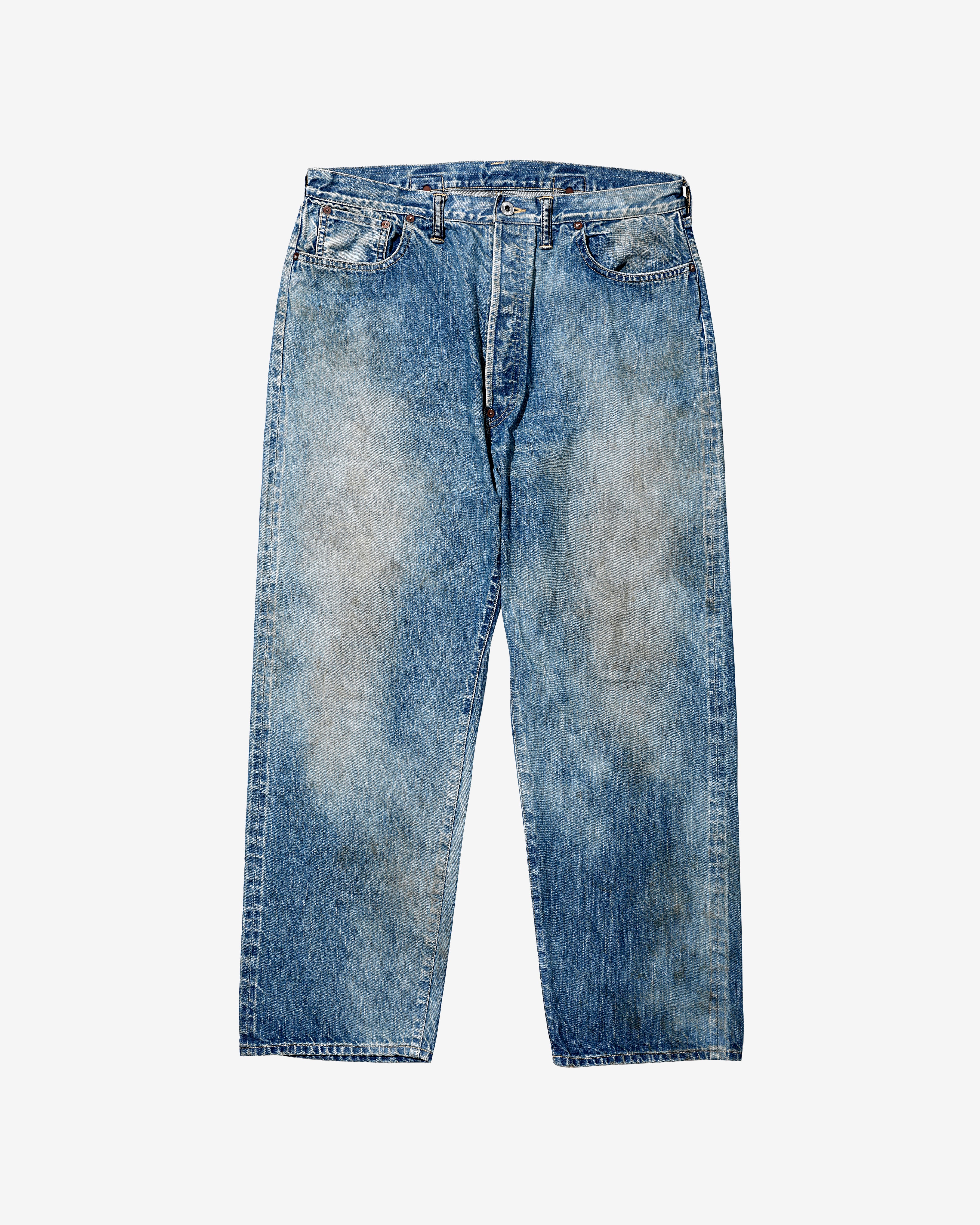 A.Presse: Men's No.37 Wide Denim Pants (Indigo) | DSMNY E-SHOP