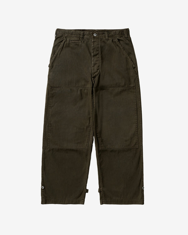 A.Presse - Men's Military Double Knee Trousers - (Olive)