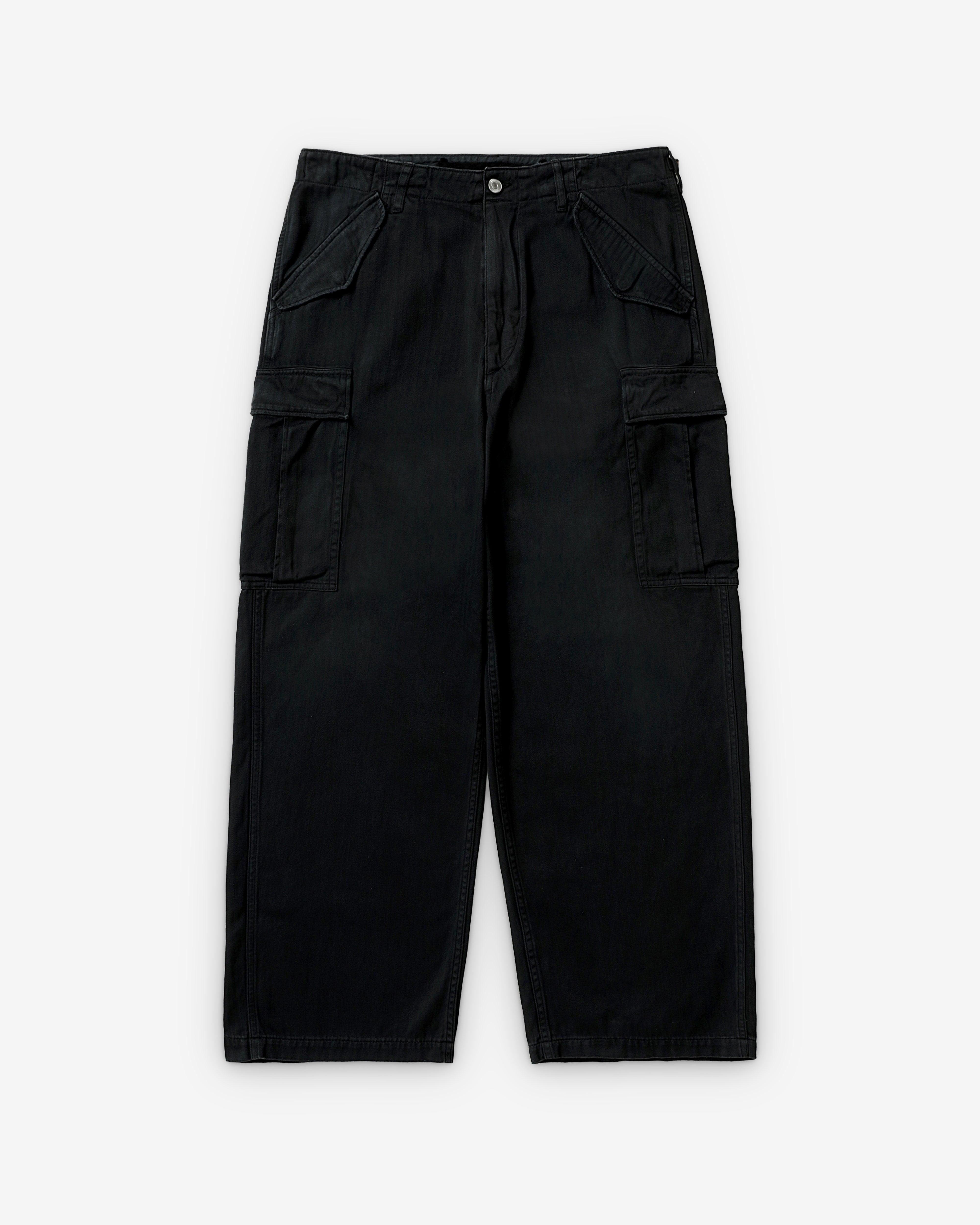 パンツ A.PRESSE Vintage US Army M51 A.Presse: Men's Vintage US Army M-51 Field Pants (Black) | DSMNY E