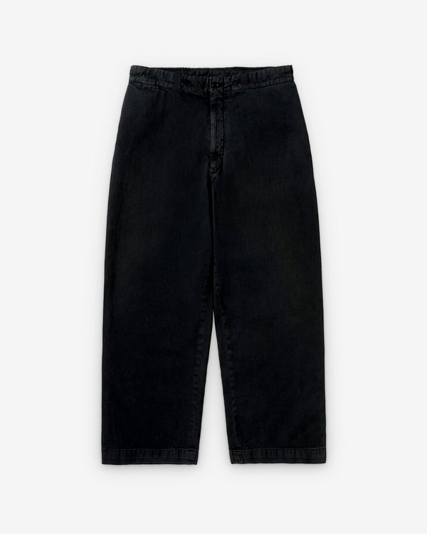 A.Presse - Men's Vintage Type 4 Chino Trousers - (Black)