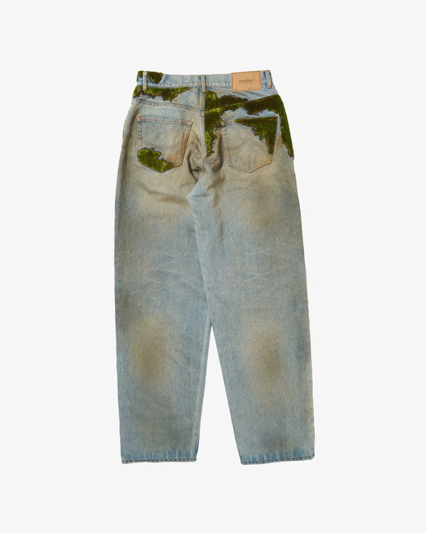 Doublet - Men's Moss-Grown Denim Pants - (Indigo)