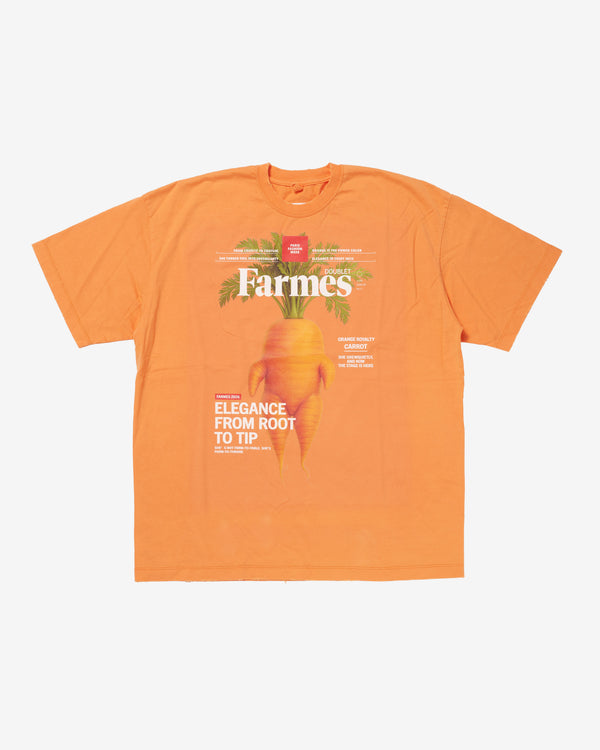 Doublet - Men's Farmes T-Shirt - (Orange)