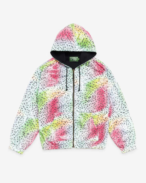 Denim Tears X Stüssy - Men's Zip Hoodie - (Multi)
