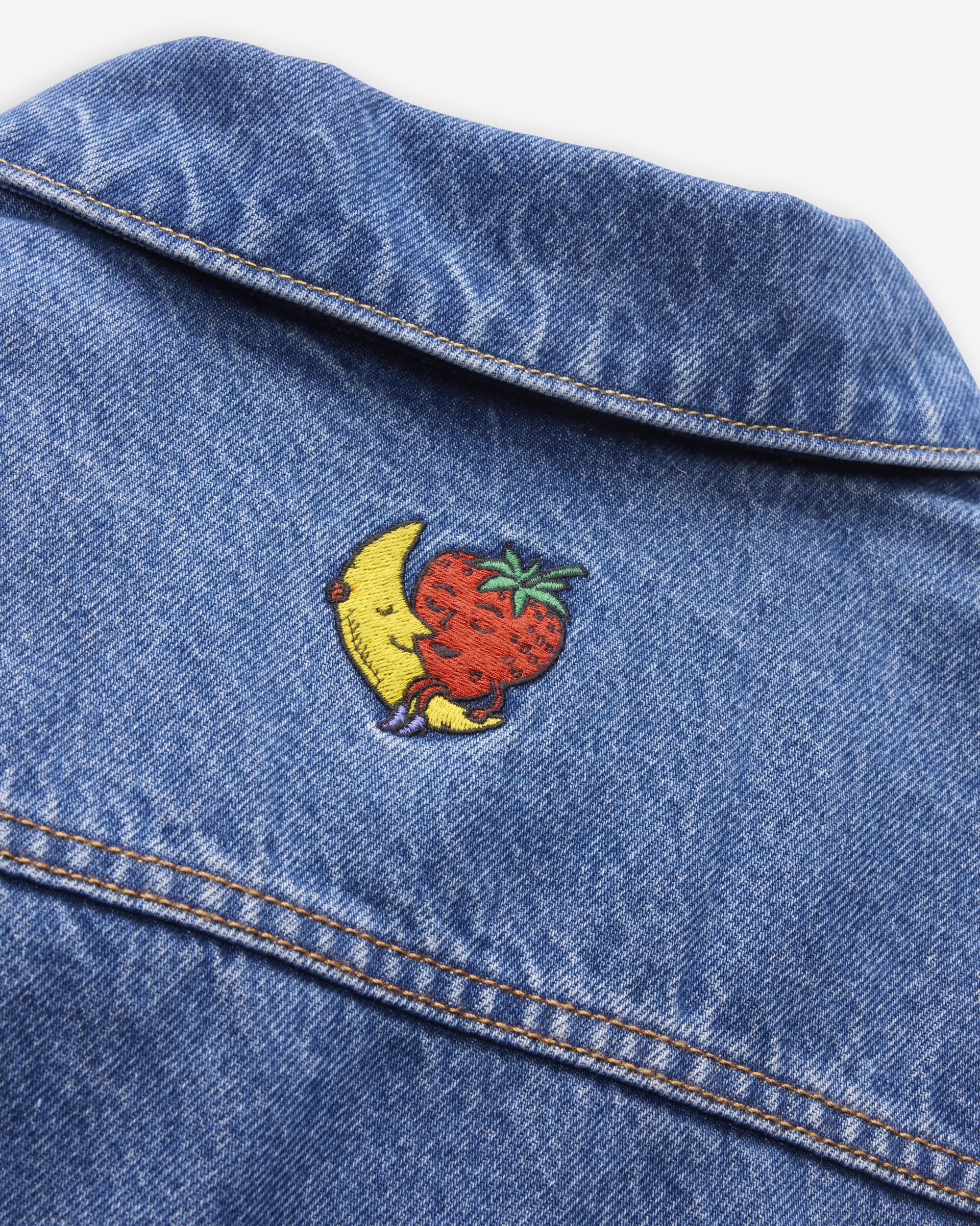 Levi's - Men's Sky High Farm Goods Trucker Jacket - (Midstone) view 3, Click to Zoom in