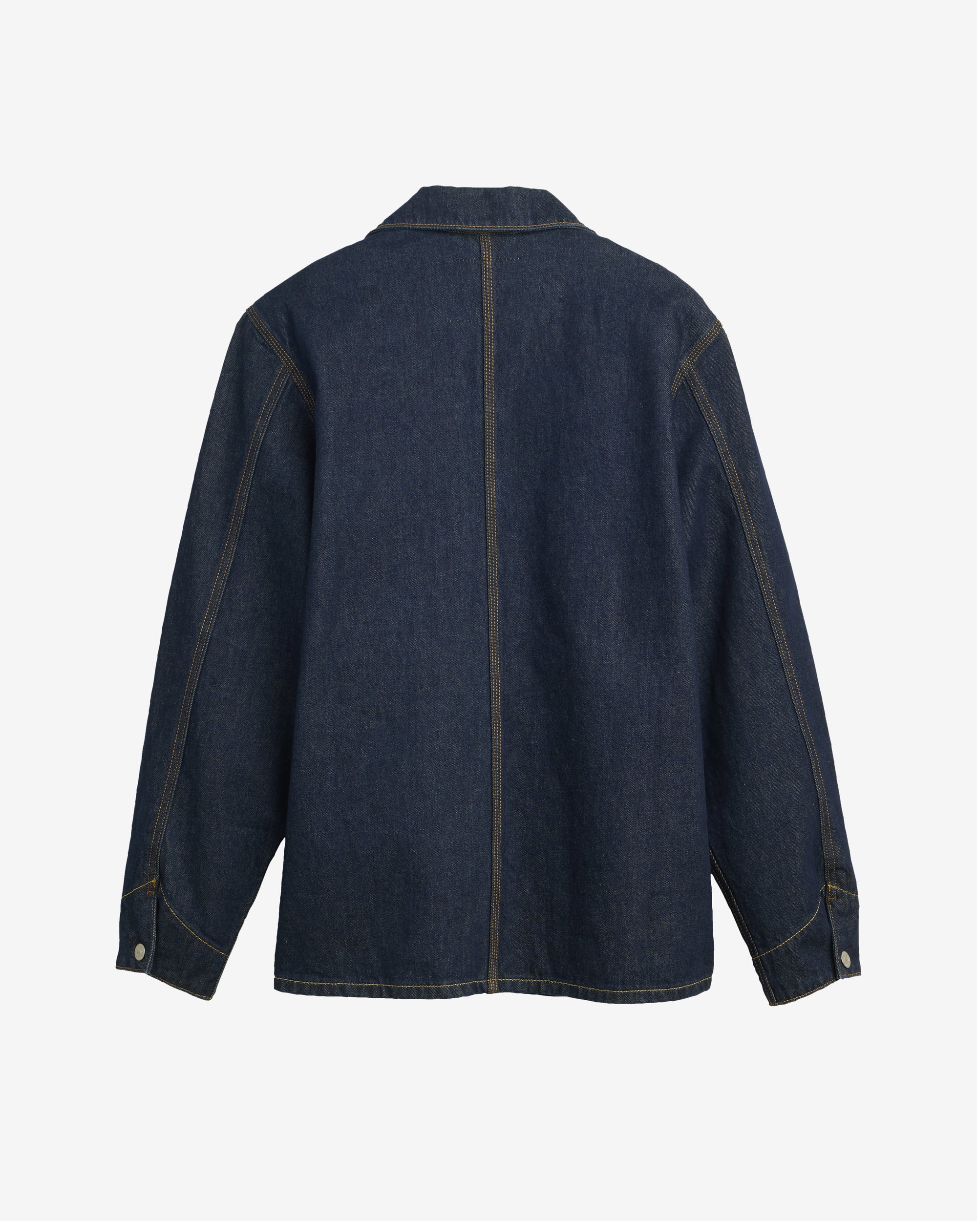 Levi's - Men's Sky High Farm Goods Chore Coat - (Mid Indigo) view 2, Click to Zoom in