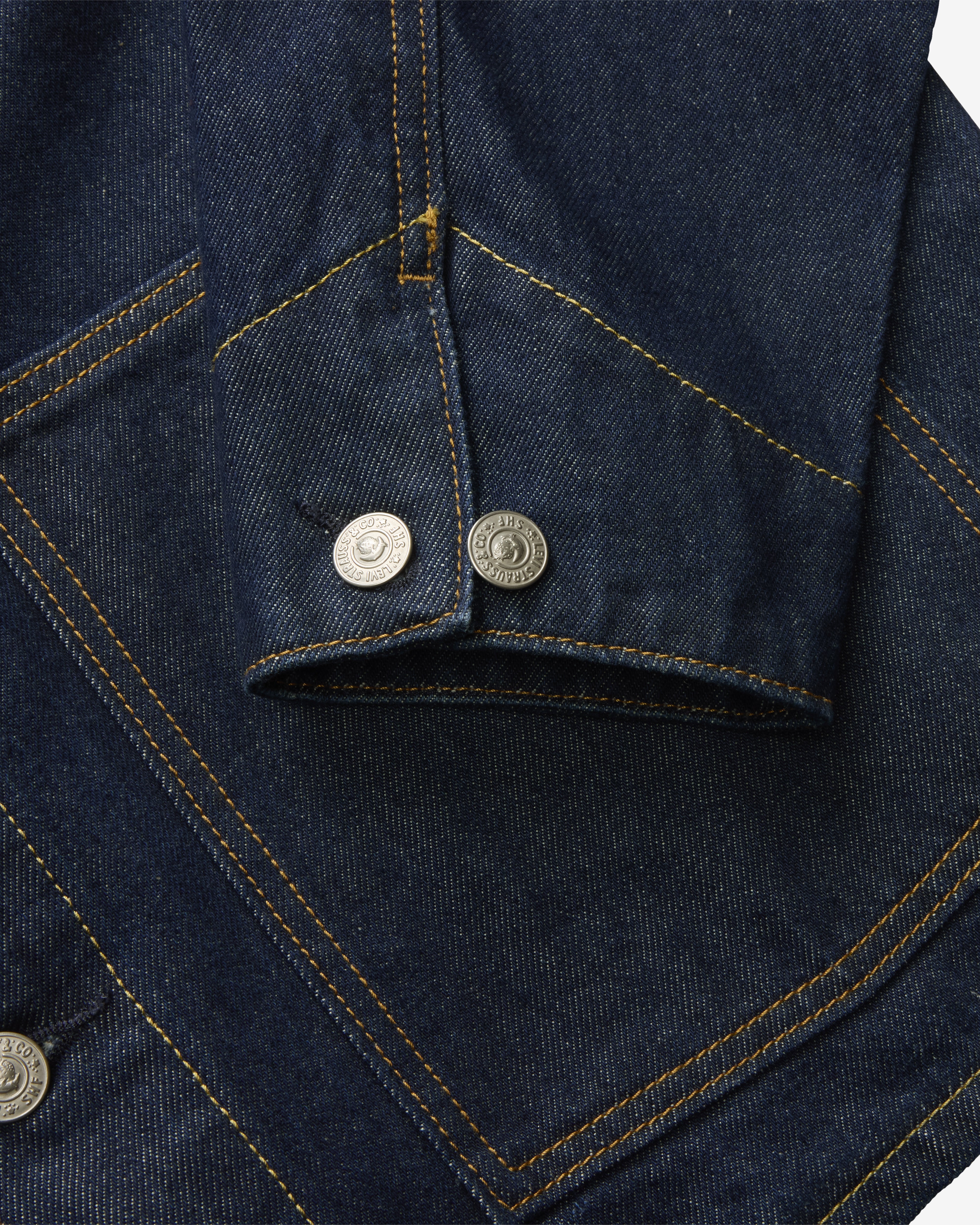 Levi's: Men's Sky High Farm Goods Chore Coat (Mid Indigo) | DSMNY
