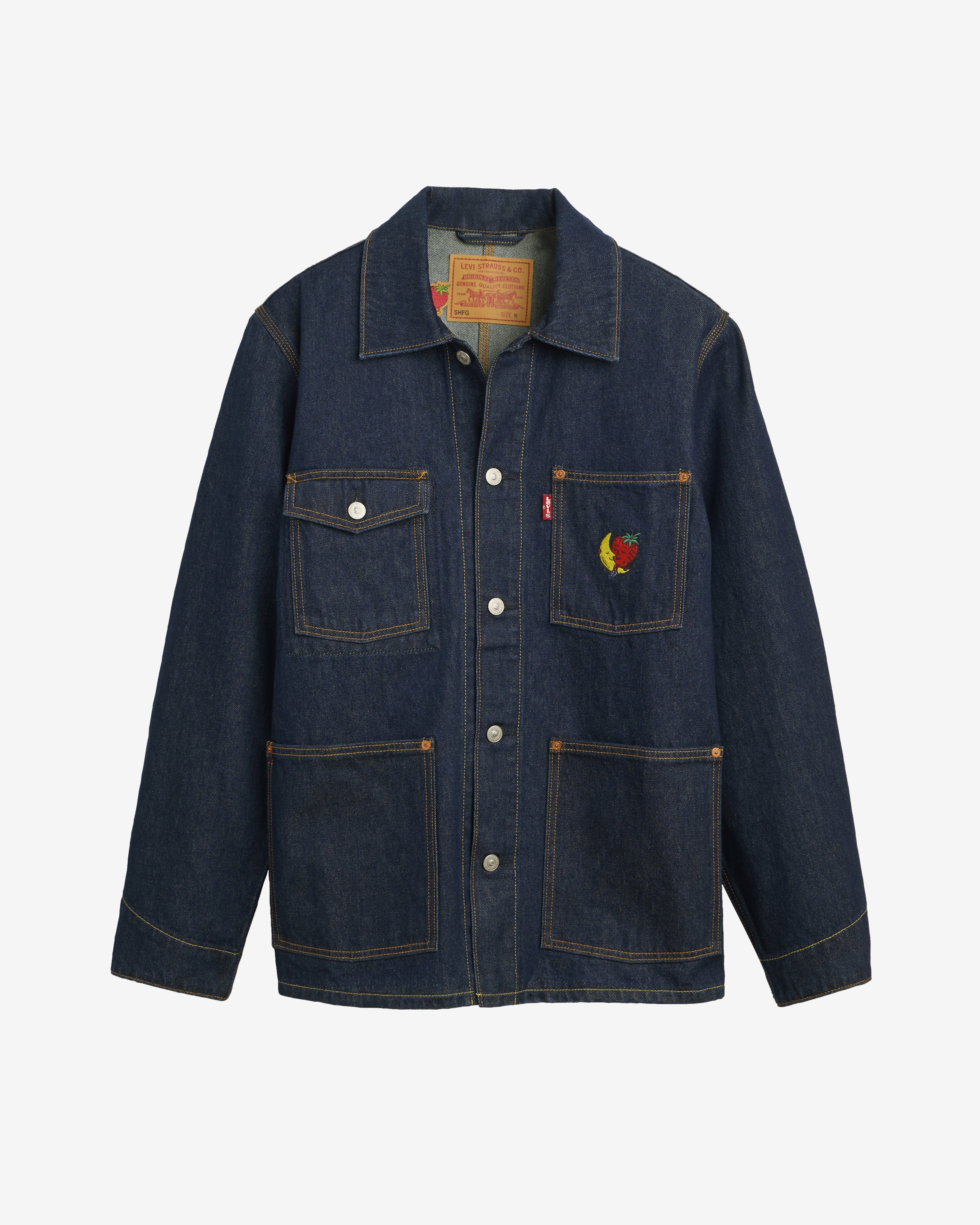 p*i様 SkyHighFarm Workwear DENIM CHORE JA Levi's: Men's Sky High Farm Goods Chore Coat (Mid Indigo) | DSMNY