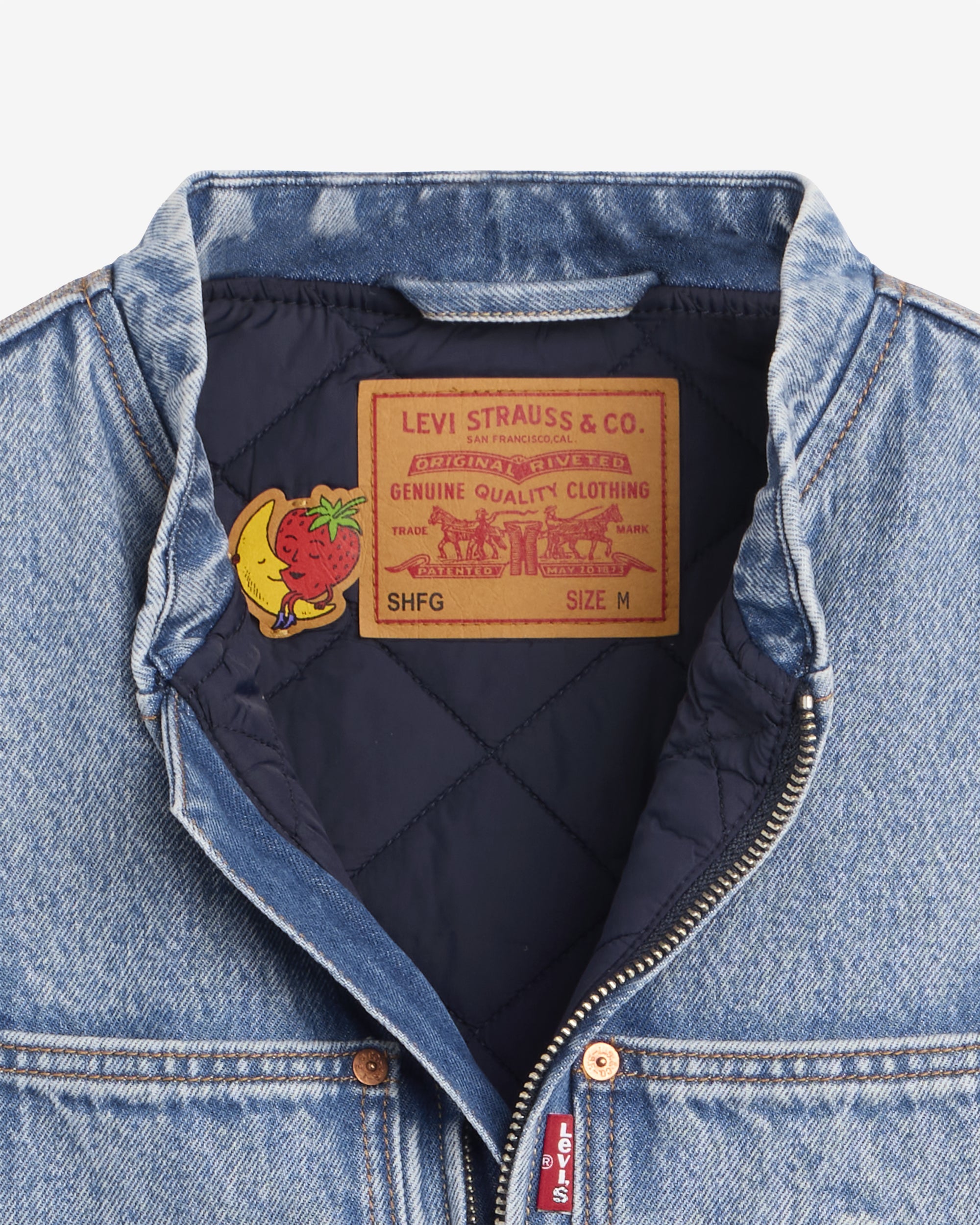 Levi's - Men's Sky High Farm Goods Vest - (Midstone) view 4, Click to Zoom in