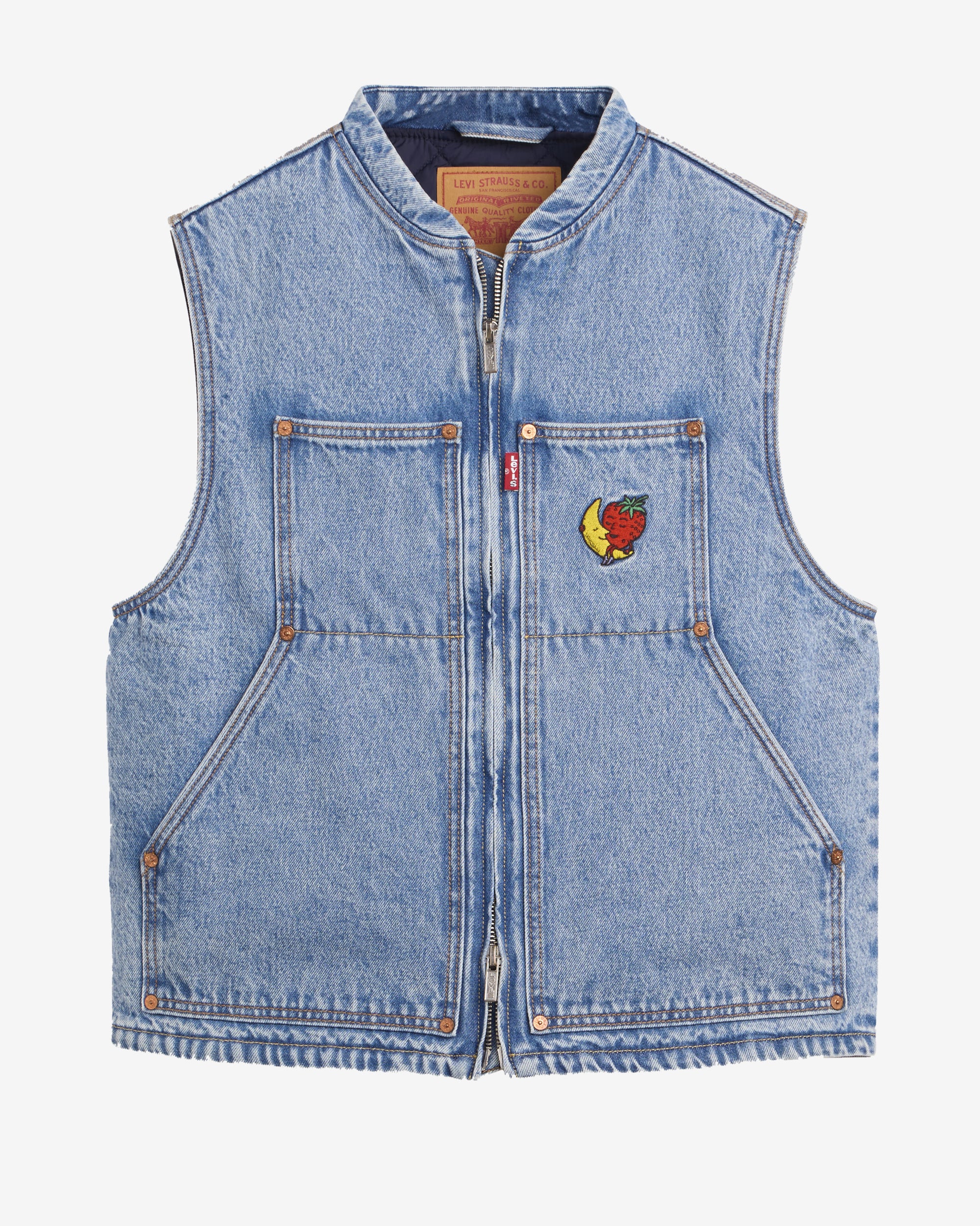 Levi's - Men's Sky High Farm Goods Vest - (Midstone) view 1, Click to Zoom in
