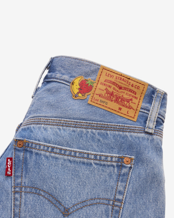 Levi's - Men's Sky High Farm Goods Straight Jeans - (Mid Indigo)