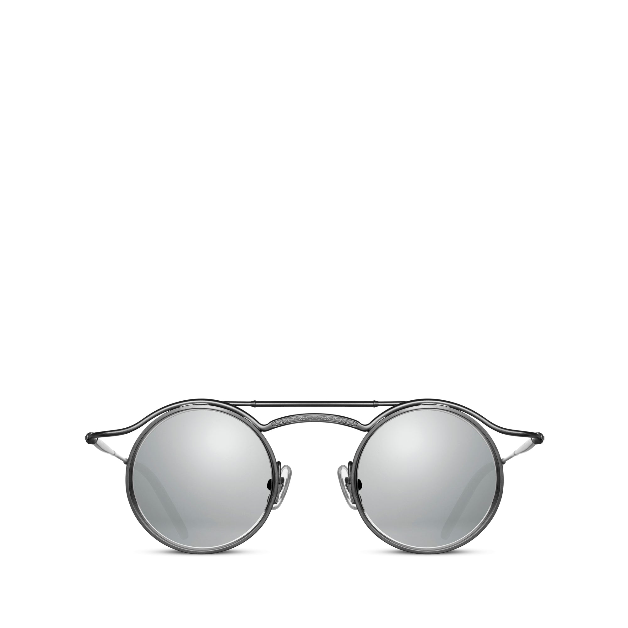 Matsuda - 2903H Round Sunglasses - (Black) view 1