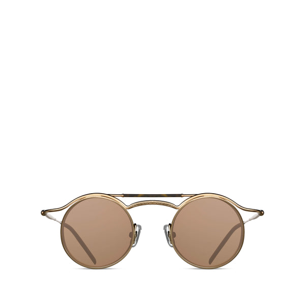 Matsuda - 2903H Round Sunglasses - (Gold/Blk)
