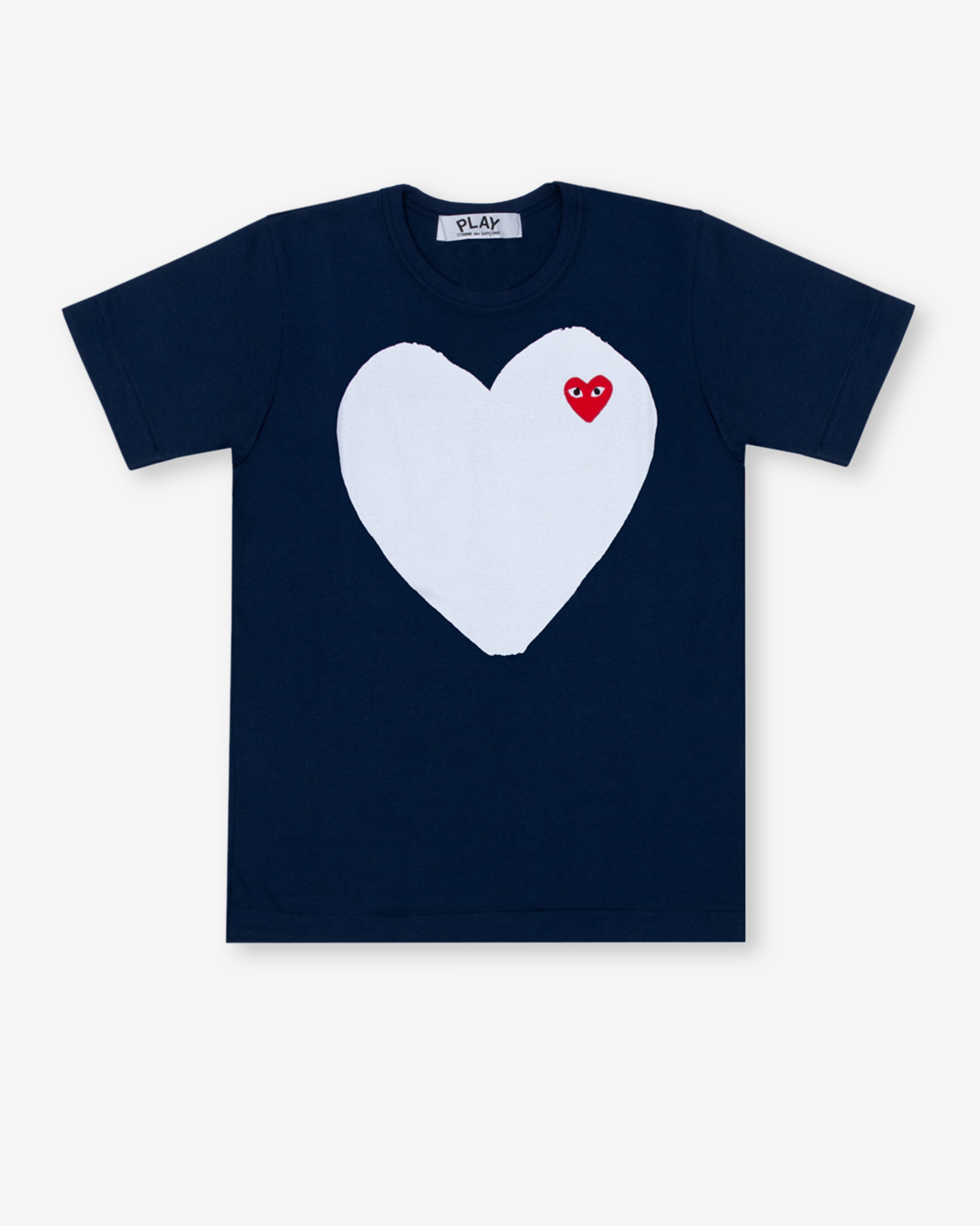 PLAY COMME des GARÇONS Tシャツ XXL Play Comme des Garçons: Navy T-Shirt (Navy) | DSMNY E-SHOP