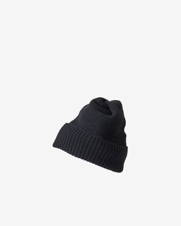 Mature Ha - Women's Pleats Knit Cap - (Black)