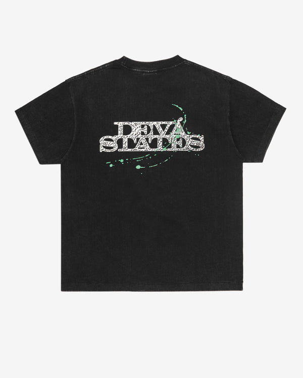 Deva States - Facet Tee - (Washed Black)