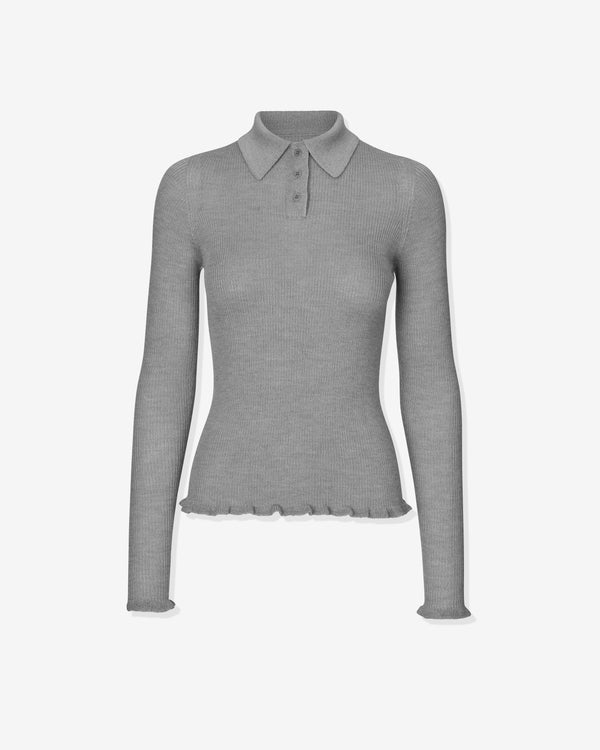 Cecilie Bahnsen - Women's Oda Top - (Grey Melange)