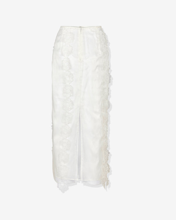 Cecilie Bahnsen - Women's Olympia Skirt - (White)