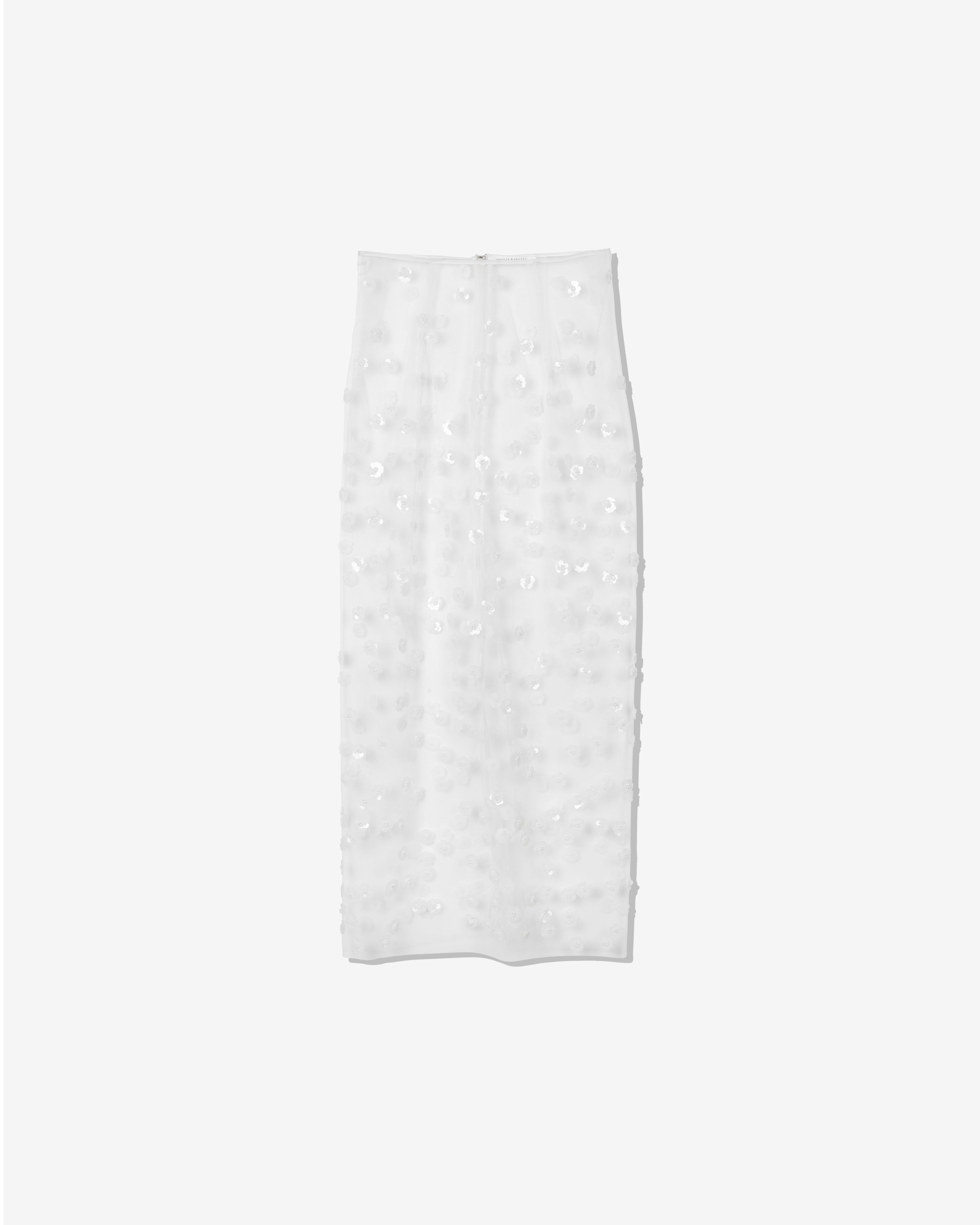 Cecilie Bahnsen: Women's Gus Skirt (White) | DSMNY E-SHOP
