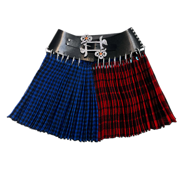 Chopova Lowena - Women's Meribel Mini Carabiner Skirt - (Red/Blue)