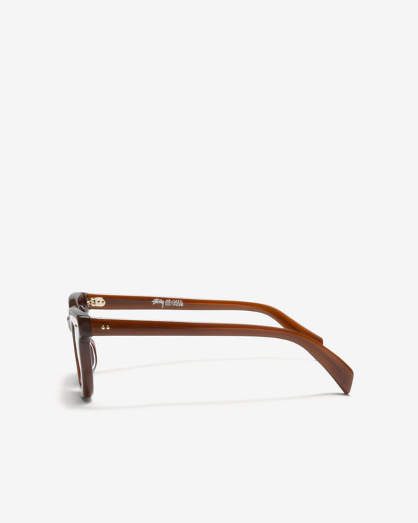 Stüssy - Ace Sunglasses - (Dark Brown/Brown Lens)