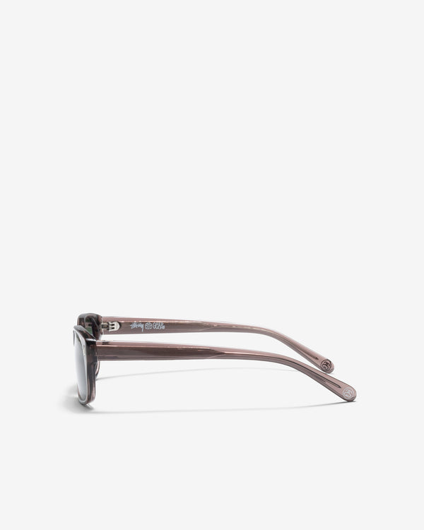 Stüssy - Michael Sunglasses - (Transparent Taupe/Green Lens)