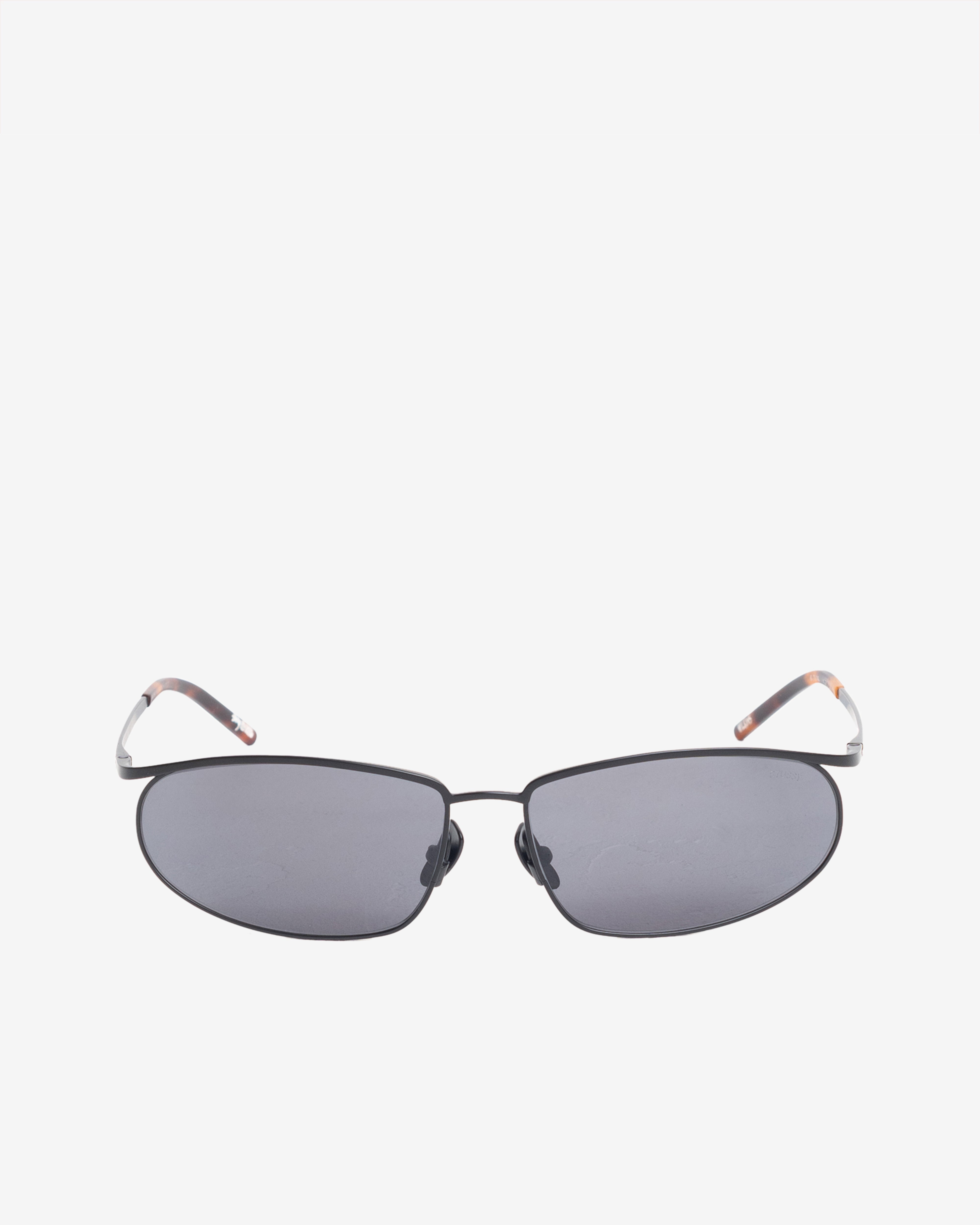 Stüssy: Men's Wilkins Sunglasses (Matte Black/Black) | DSMNY E-SHOP