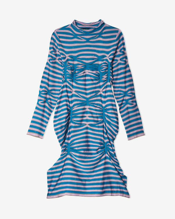 Kiko Kostadinov - Women's Zabriskie Knit Dress - (Ocean Blue)