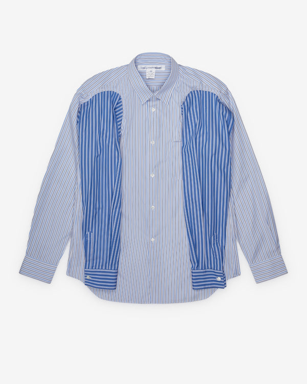 CDG Shirt - Men's Quad Sleeve Shirt - (Stripe)