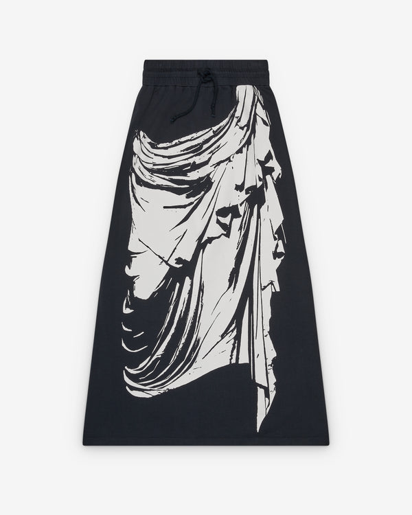 Vaquera - Women's Jersey Skirt - (Faded Black)