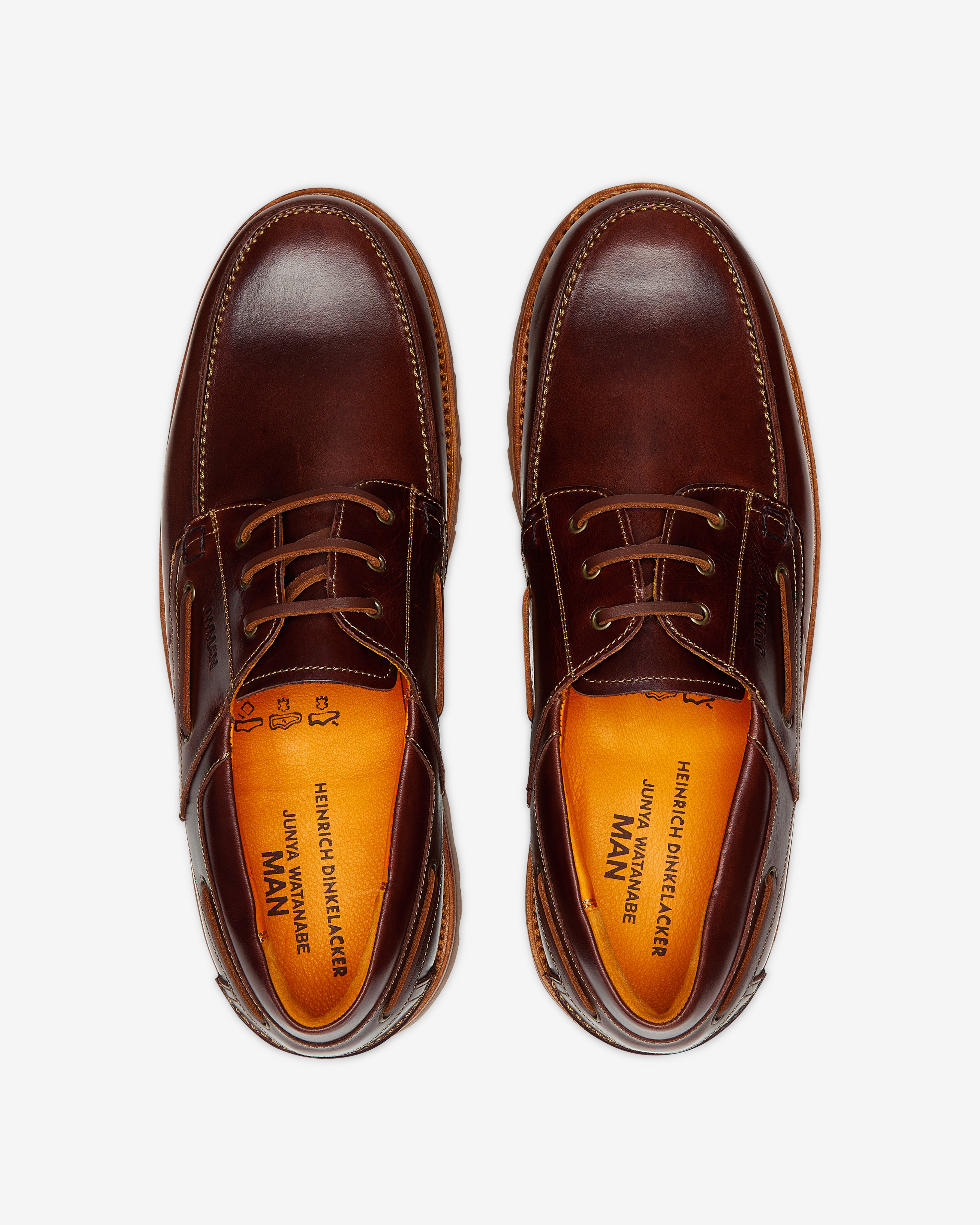 Junya Watanabe Man: Men's Heinrich Dinkelacker Shoes (Brown