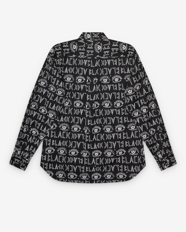 Black Comme des Garçons - Reverse Panel Shirt - (Black)