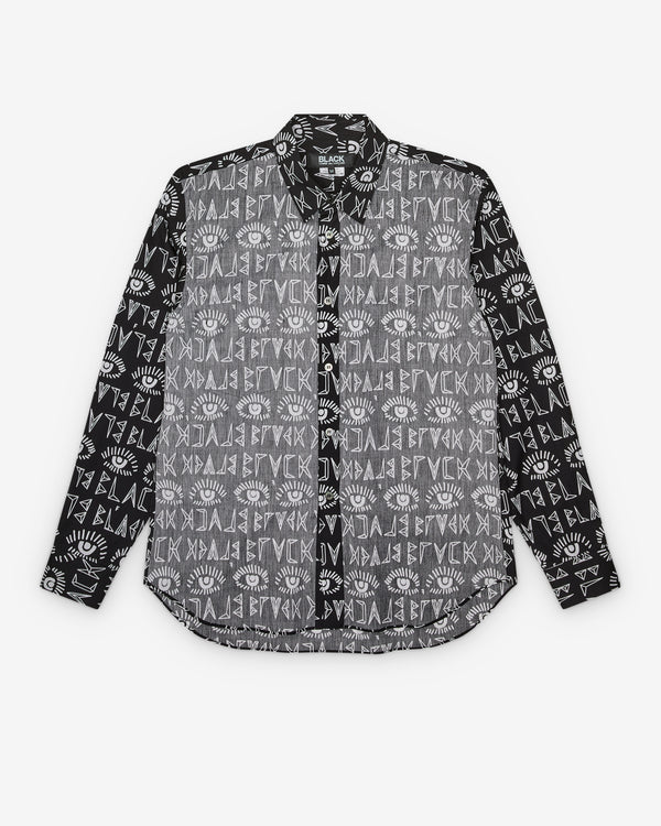 Black Comme des Garçons - Reverse Panel Shirt - (Black)