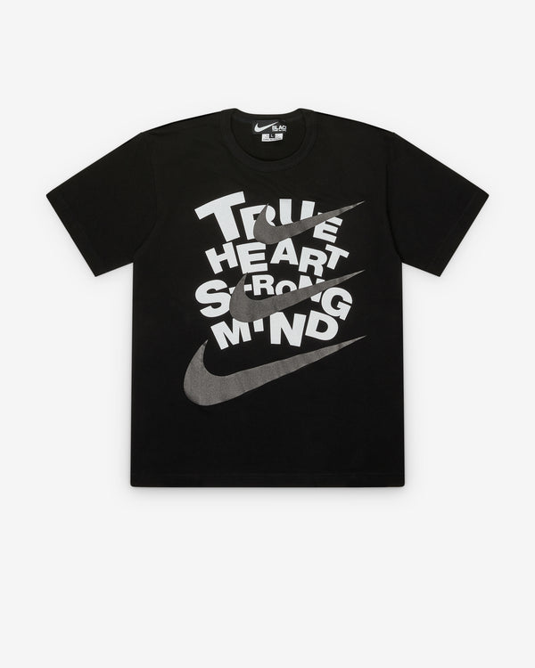 Black Comme des Garçons - Nike True Heart T-Shirt - (Black)