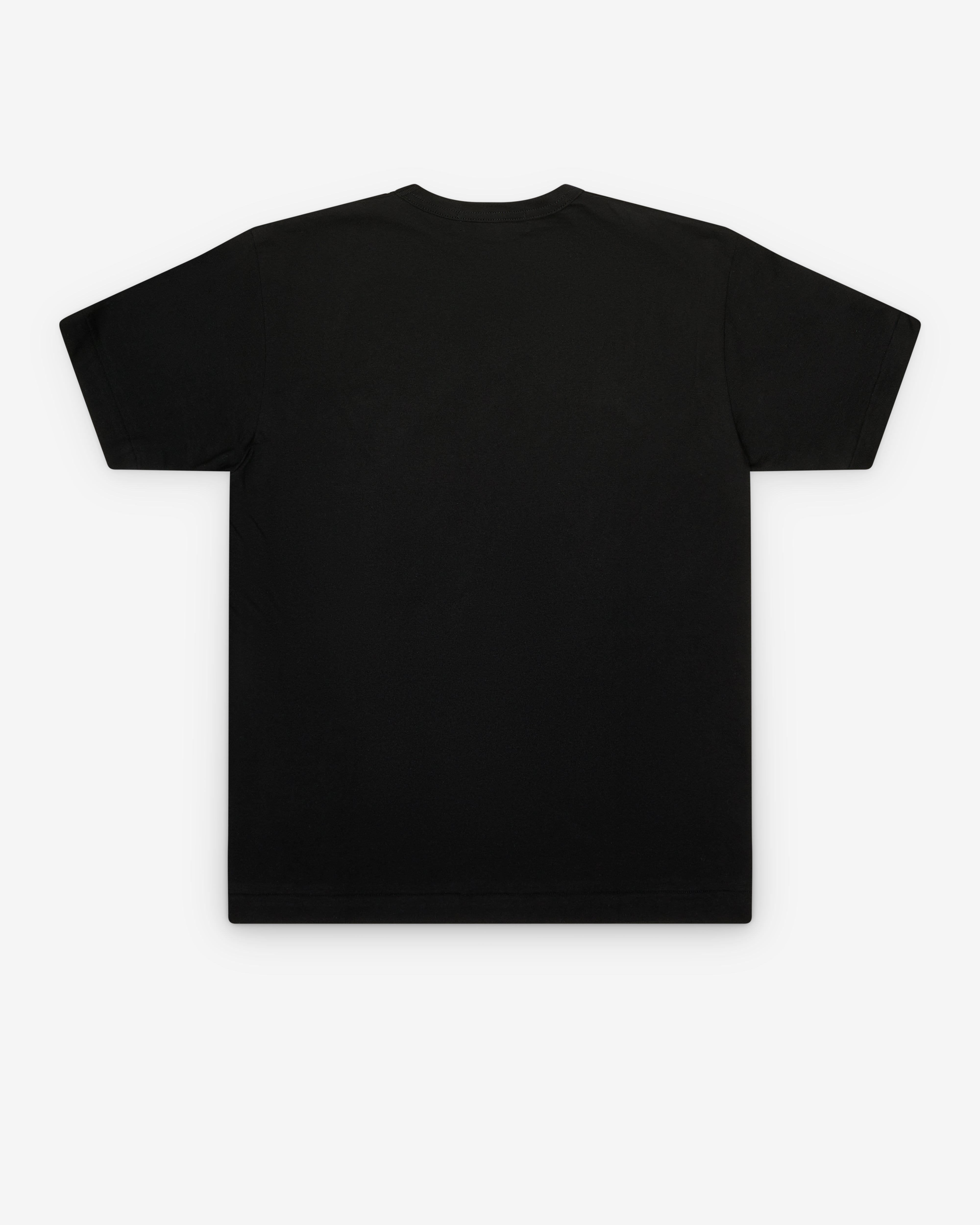 Black Comme des Garçons: Short Sleeve T-Shirt (Black) | DSMNY E-SHOP