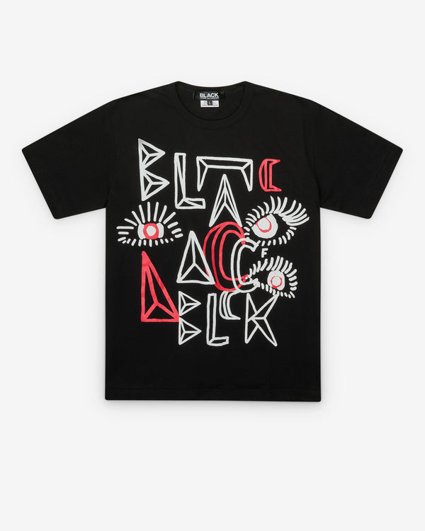 Black Comme des Garçons - Short Sleeve T-Shirt - (Black)