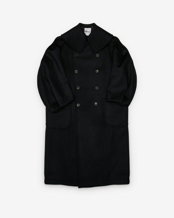 Noir Kei Ninomiya - Women's Double-Breasted Coat - (Black)
