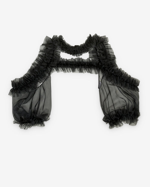 Noir Kei Ninomiya - Women's Ruffle Sleeve Harness - (Black)