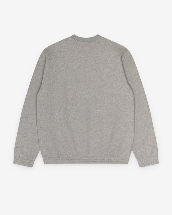 DSM Kei Ninomiya - Back Pile Knit Crewneck - (Grey)
