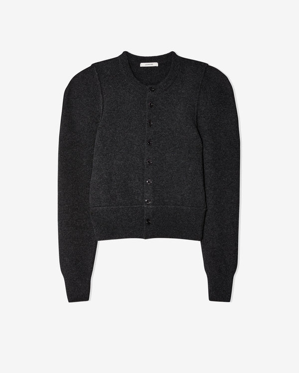 Lemaire - Women's Fitted Cardigan - (Anthracite)