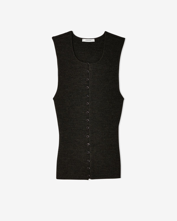 Lemaire - Women's Sleeveless Top - (Dark Espresso)