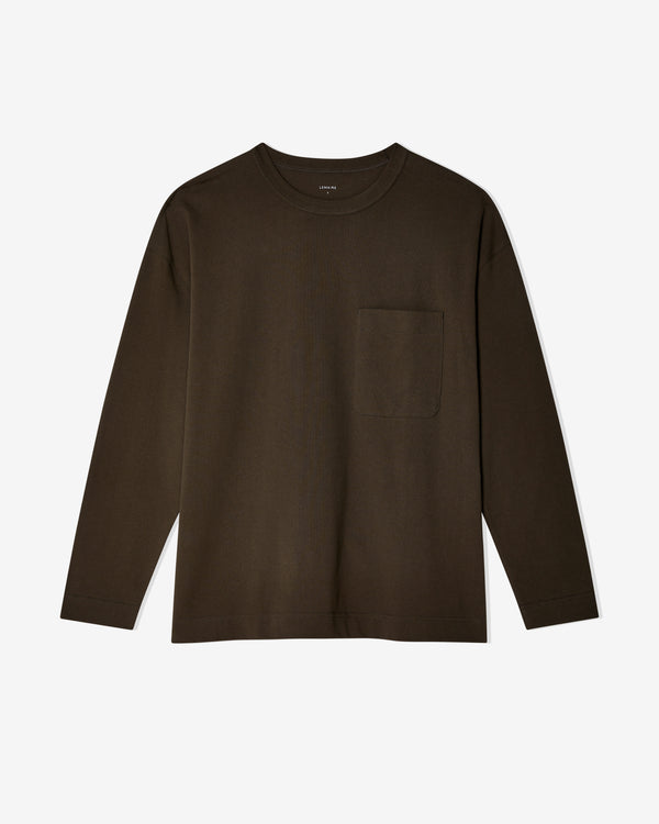 Lemaire - Men's Long Sleeve T-Shirt - (Espresso)