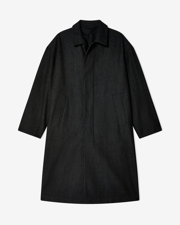 Lemaire - Men's Boxy Overcoat - (Black)