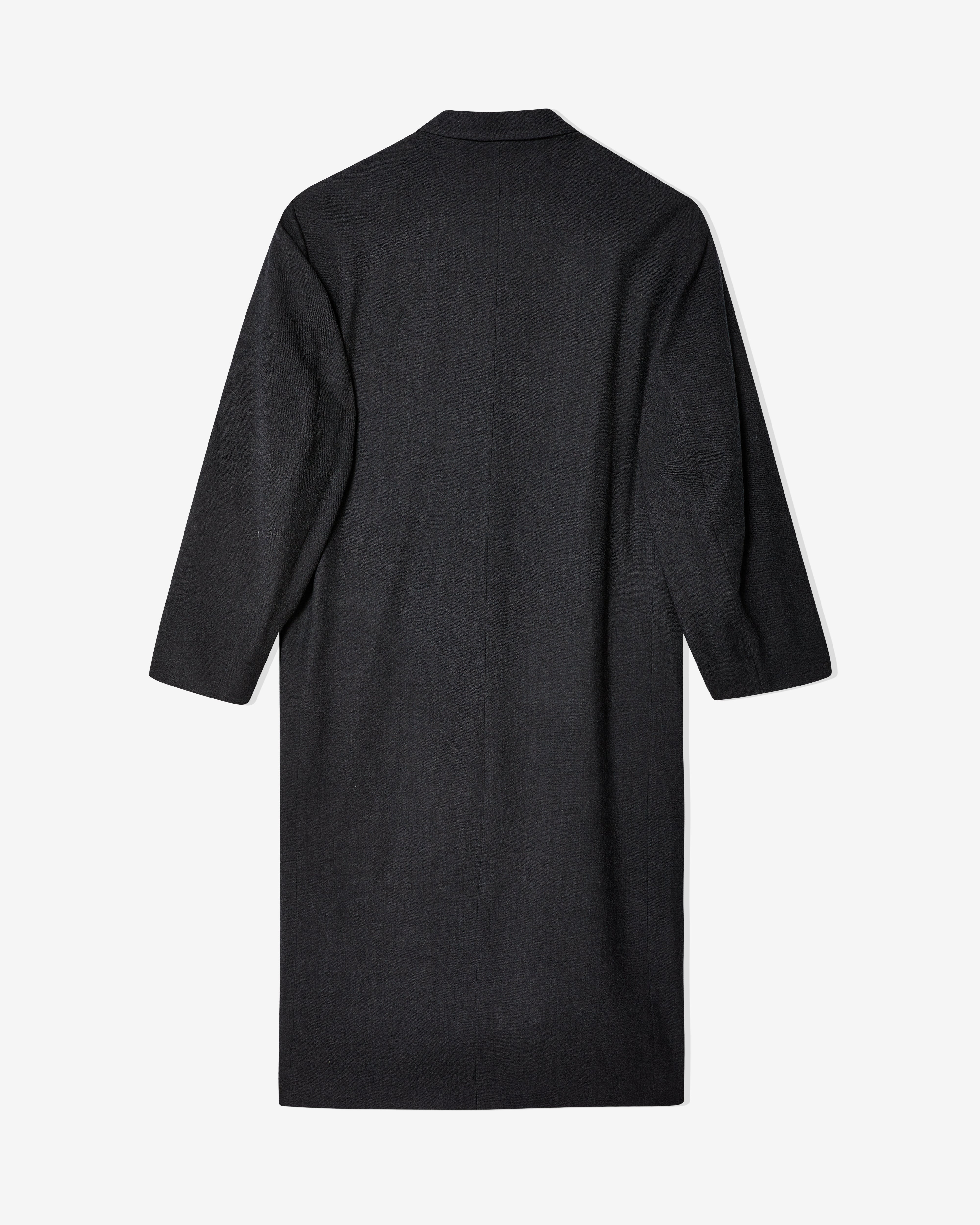 Lemaire - Maxi Double Breasted Coat - (Anthracite)